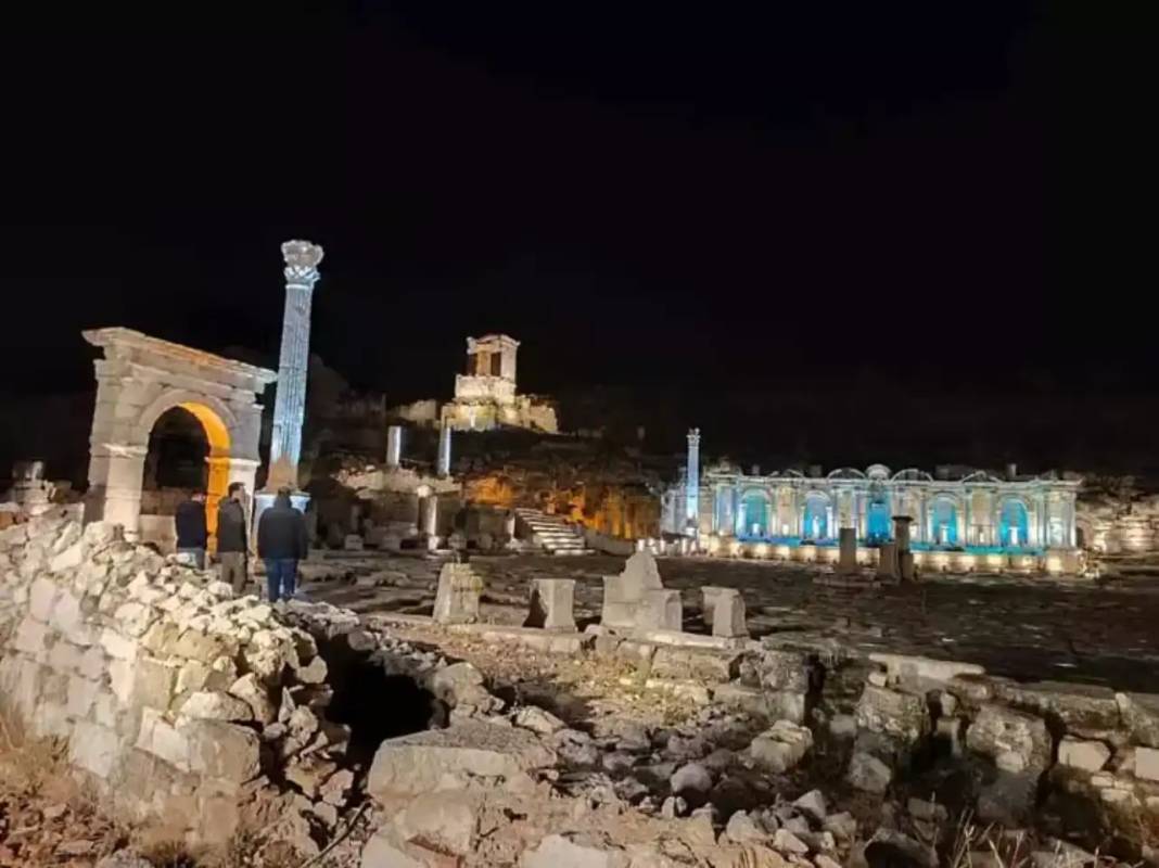 Sagalassos Antik Kenti Gece Müzeciliğine Hazırlanıyor! Işıklarla Büyüledi 7